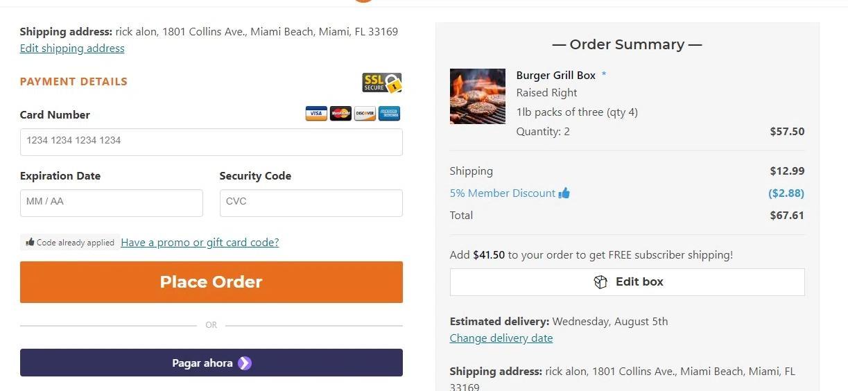 How to apply Crowd Cow coupon code
